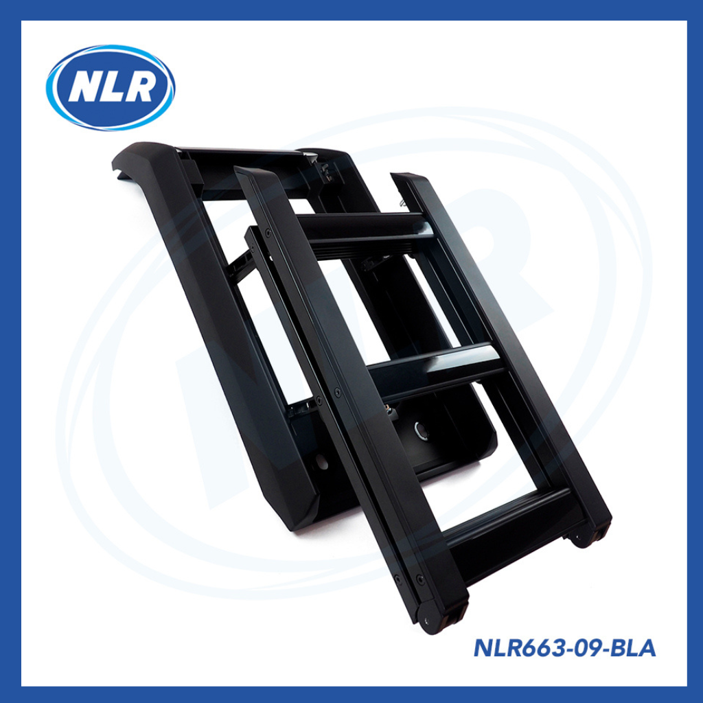 Aftermarket Side Folding Ladder For New Defender 2020+ (L663) - Black - 09-BLA