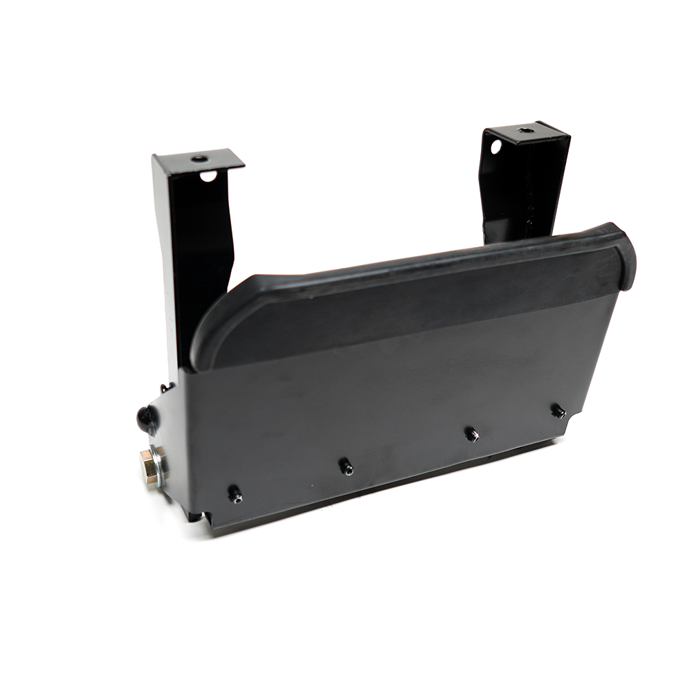 Classic Defender Folding Side Step & Fitting Kit Black - E929