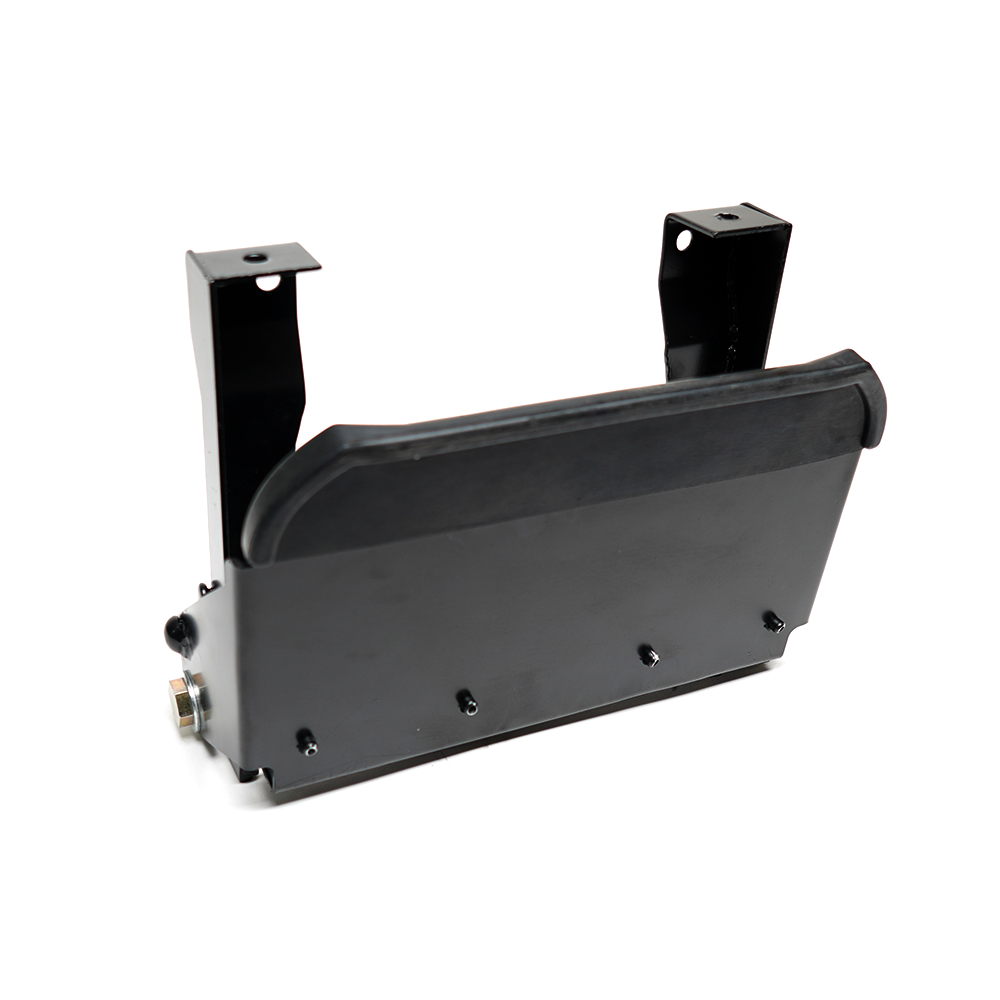 Classic Defender Folding Side Step & Fitting Kit Black - E929