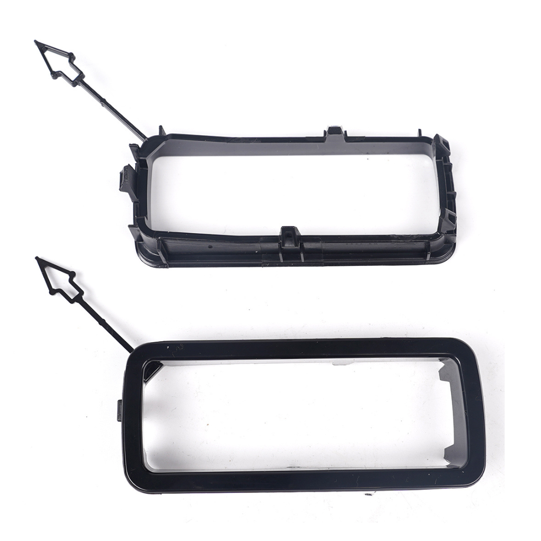 Aftermarket Tow Hooks and Surrounds Fits Land Rover Defender 2020+ (L663), Black - 18/201