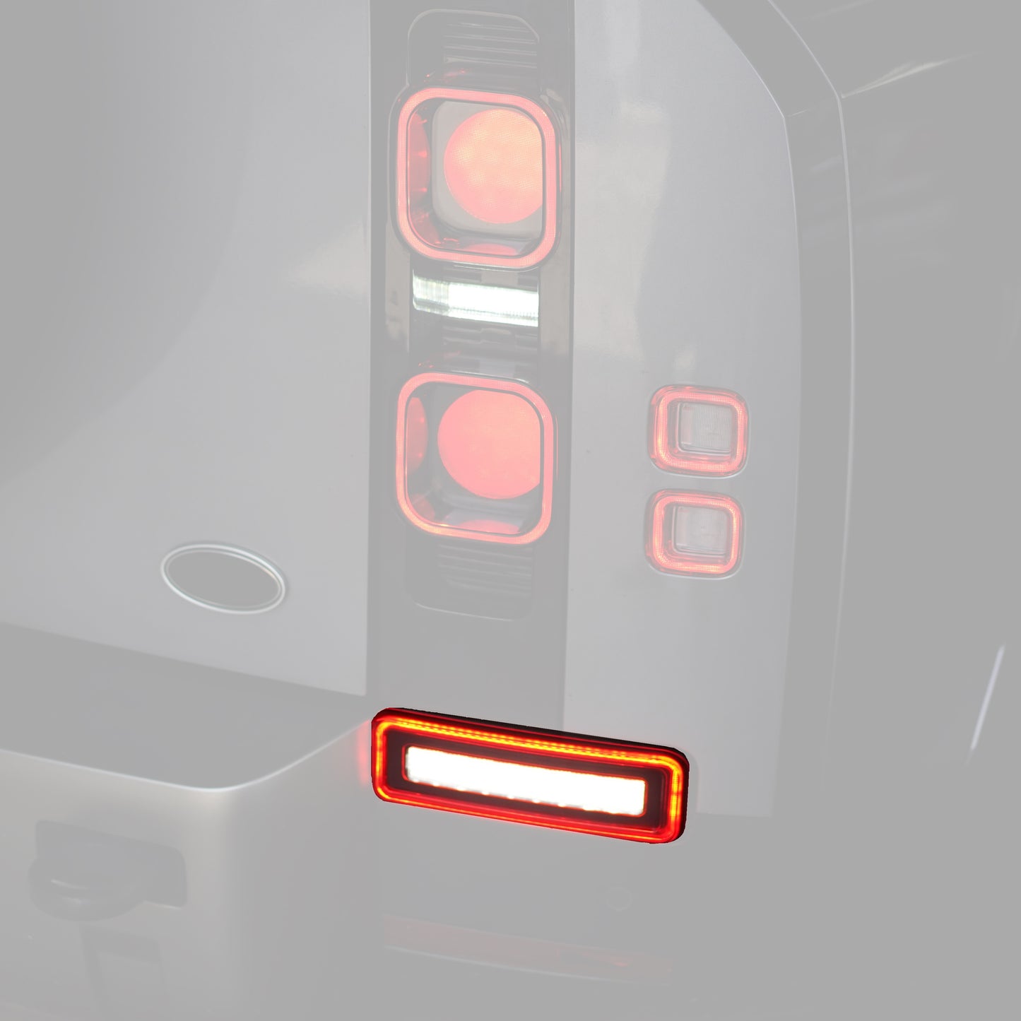Aftermarket Rear Bright Reverse Light Set - White fits New Defender L663 2020+ - 308-BLA