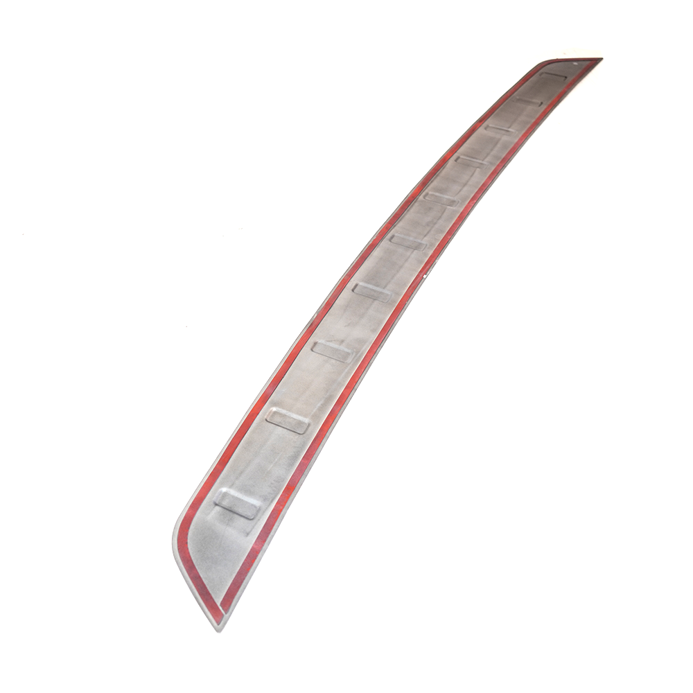 Defender L663 Tailgate Trim Protection Panel Gloss Black - E915