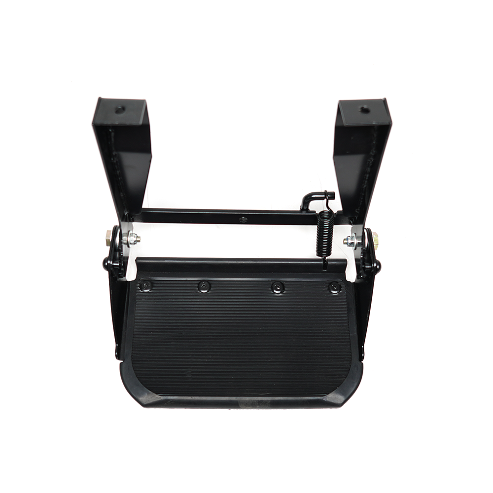 Classic Defender Folding Side Step & Fitting Kit Black - E929