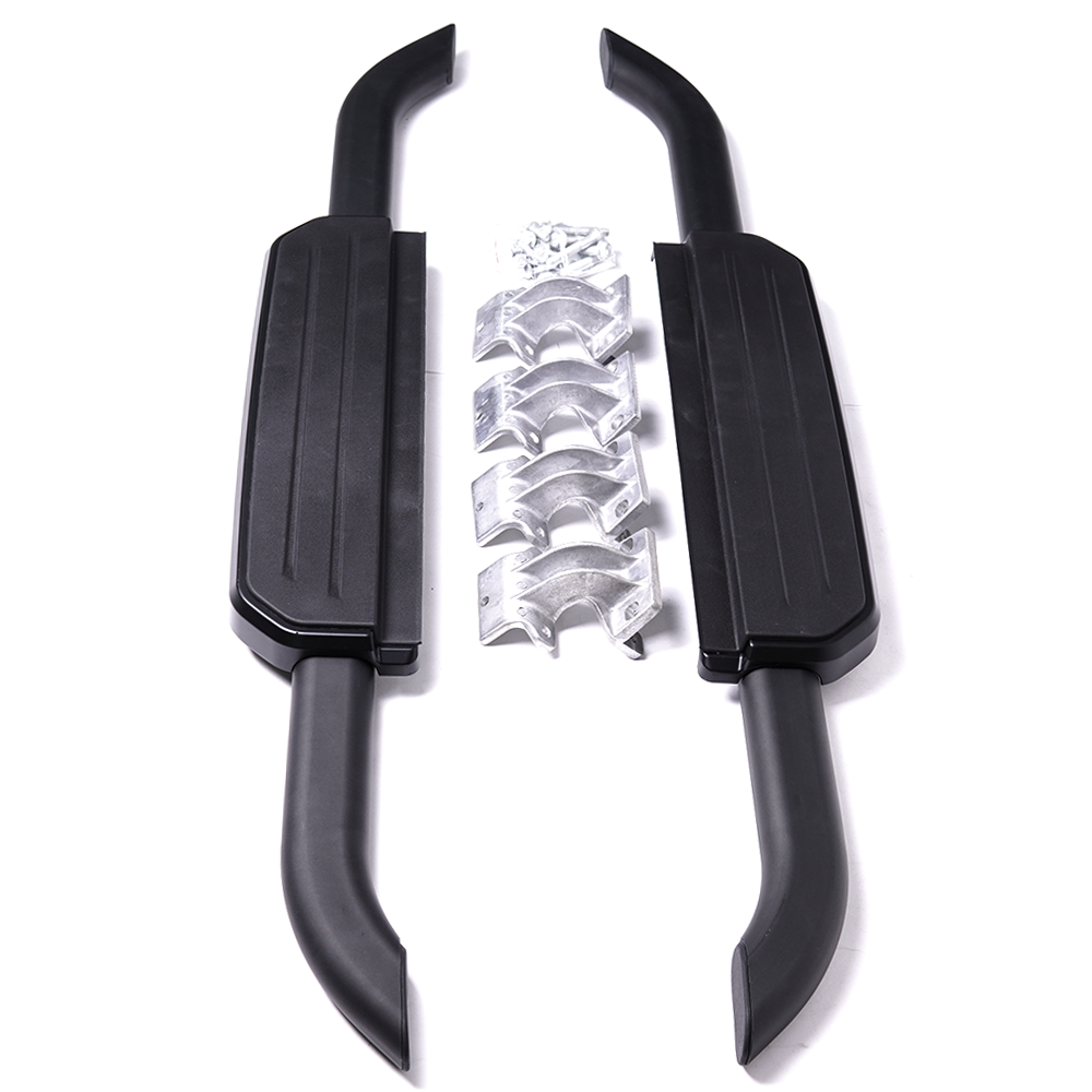 Defender L663 Running Board Side Steps All Black for 90 - E902