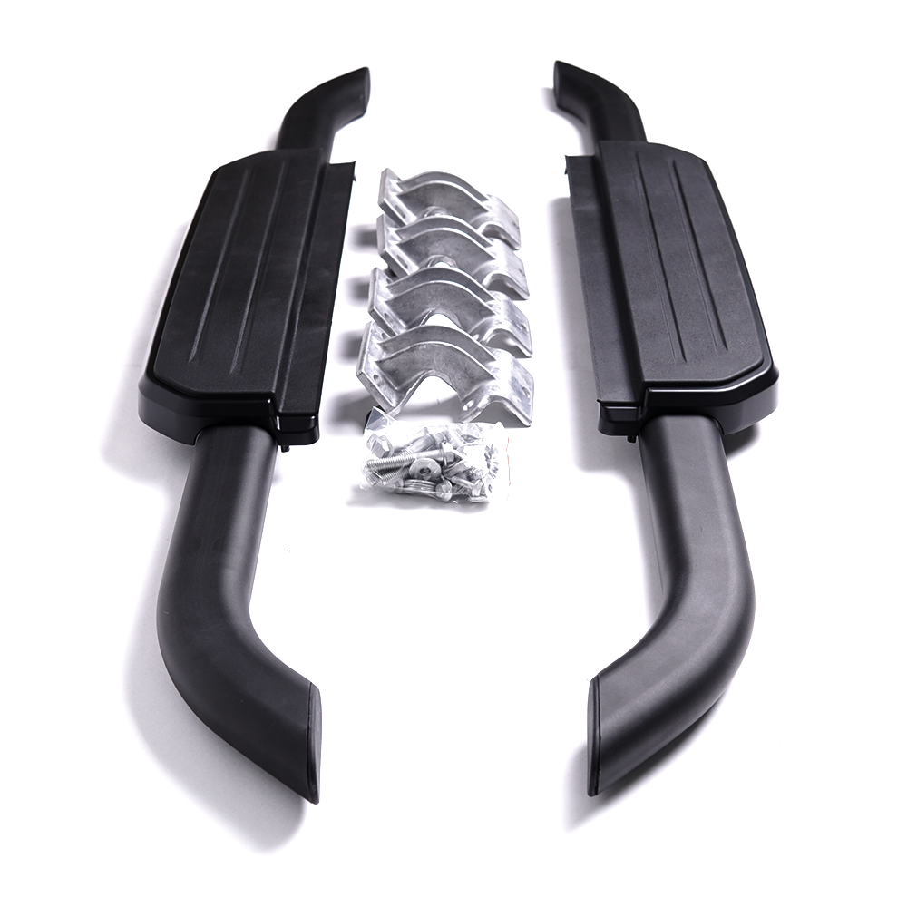 Defender L663 Running Board Side Steps All Black for 90 - E902