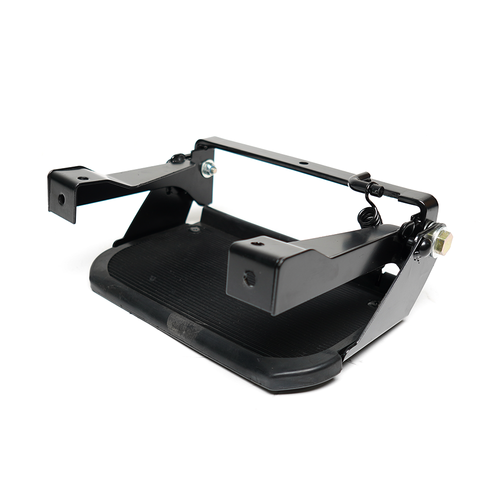 Classic Defender Folding Side Step & Fitting Kit Black - E929