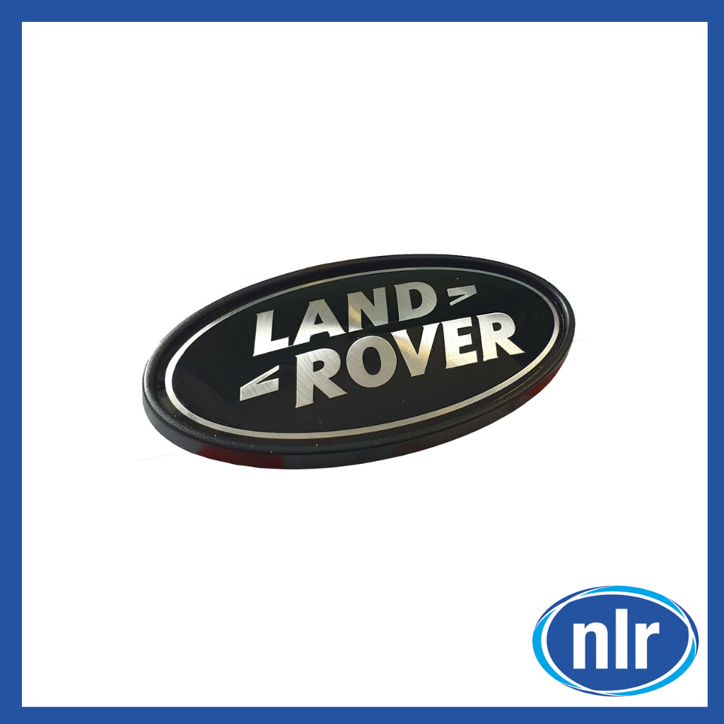 Range Rover Evoque Black & Silver Genuine Name Plate Badge - DAH500330LR