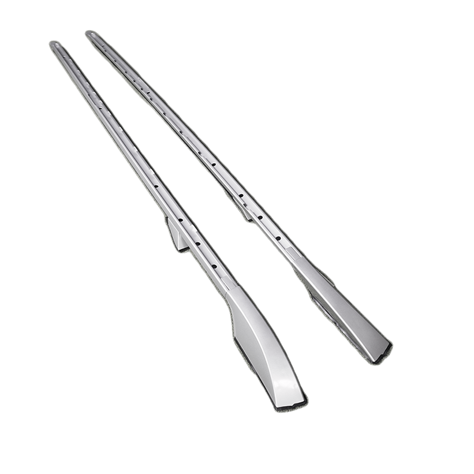 Discovery 3 & 4 Aluminium Extended Roof Rails Bars Silver - E58