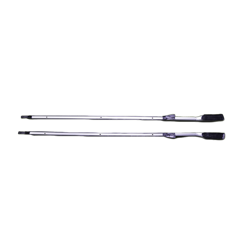 Discovery 3 & 4 Aluminium Extended Roof Rails Bars Silver - E58