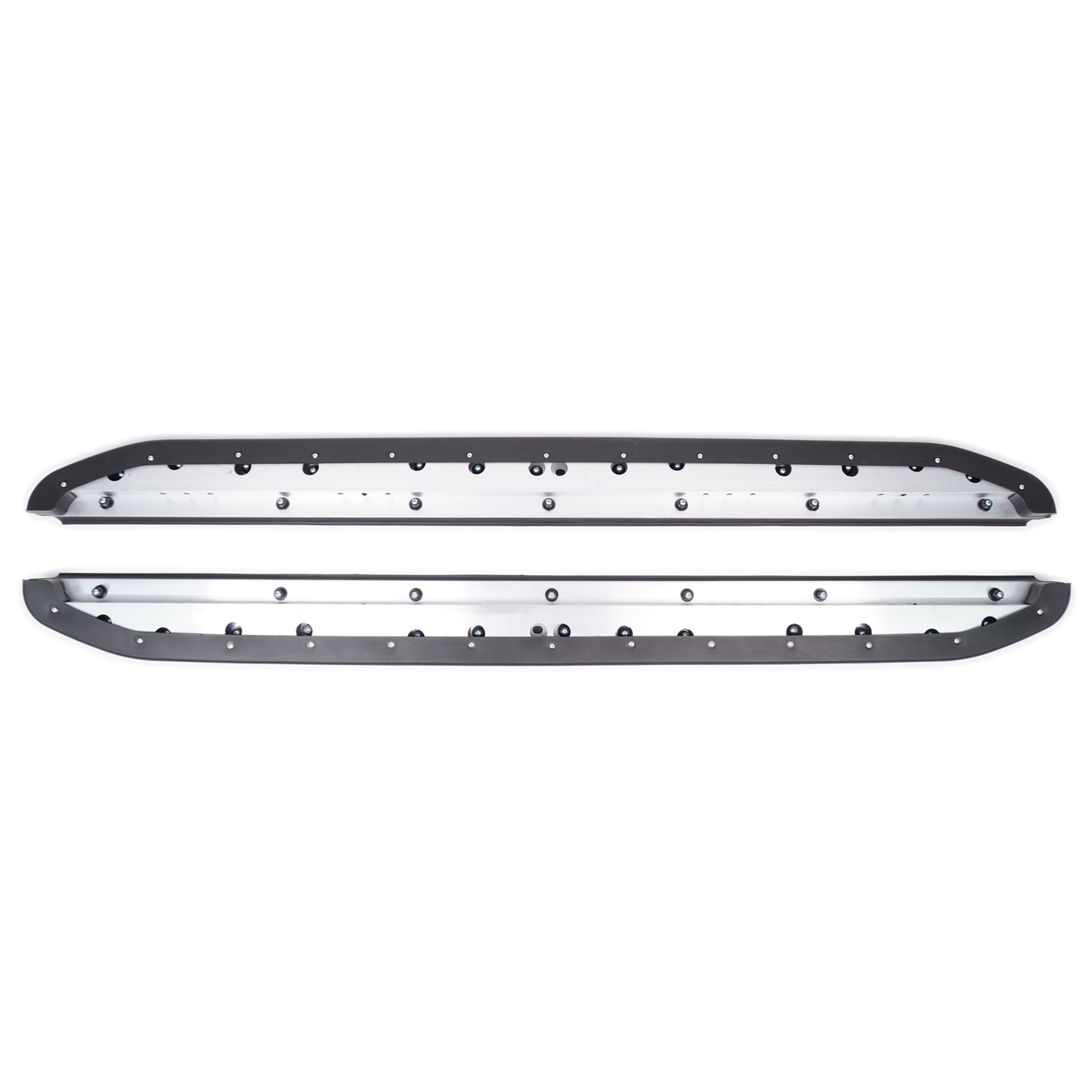Range Rover Evoque Dynamic Aluminium Side Steps Running Boards Silver/Black - E63