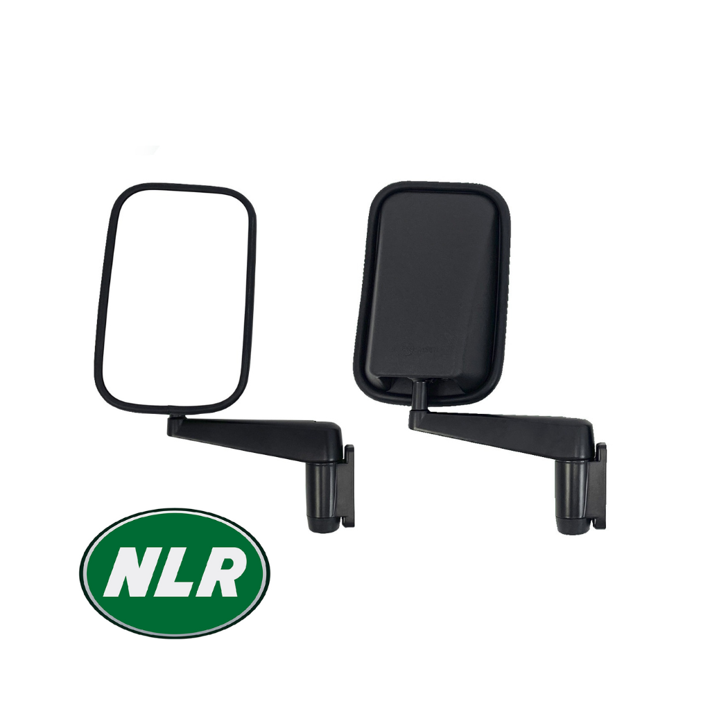 Classic Defender Pair Door Wing Mirrors With Arms - E814