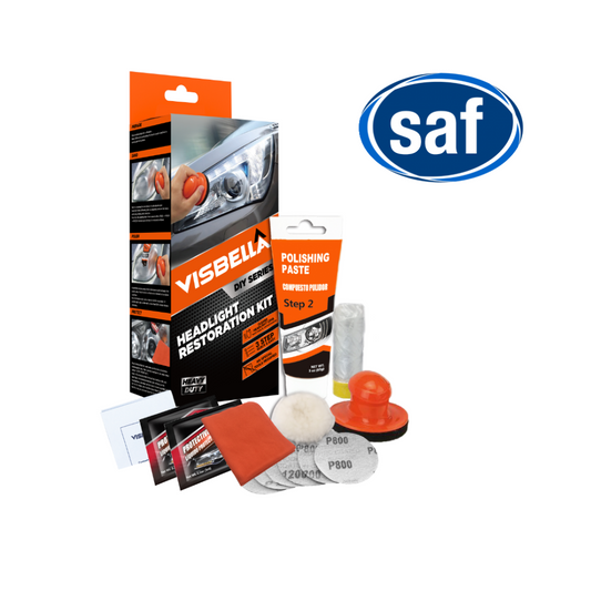 Visbella DIY Headlight Restoration Kit Restore Degradation Yellowing Oxidation HG0086MA1B