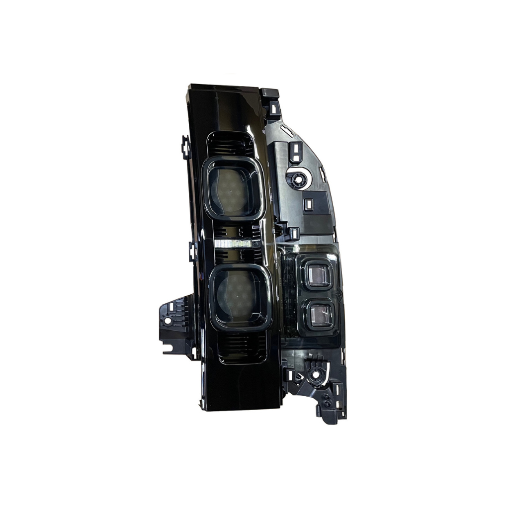 Rear Brake Light Cluster - Black Direct Replacement for Land Rover Defender (L663) – 122-BLA