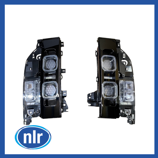 Aftermarket Rear Brake Light Cluster - White Direct Replacement for Land Rover Defender (L663) –  122-WHI