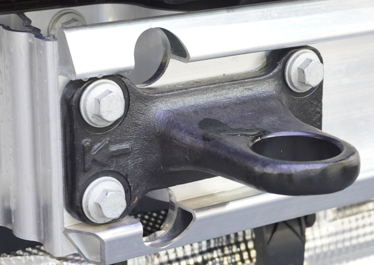 Aftermarket Tow Hooks and Surrounds Fits Land Rover Defender 2020+ (L663), Black - 18/201