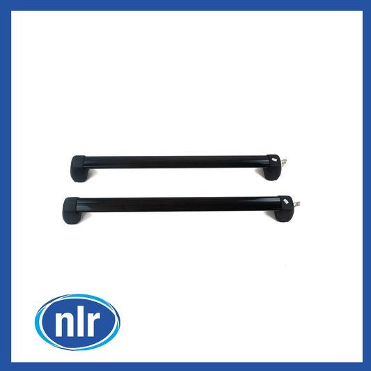 Roof Cross Bars Black Full Length Fits Defender 110 L663 - 194-1