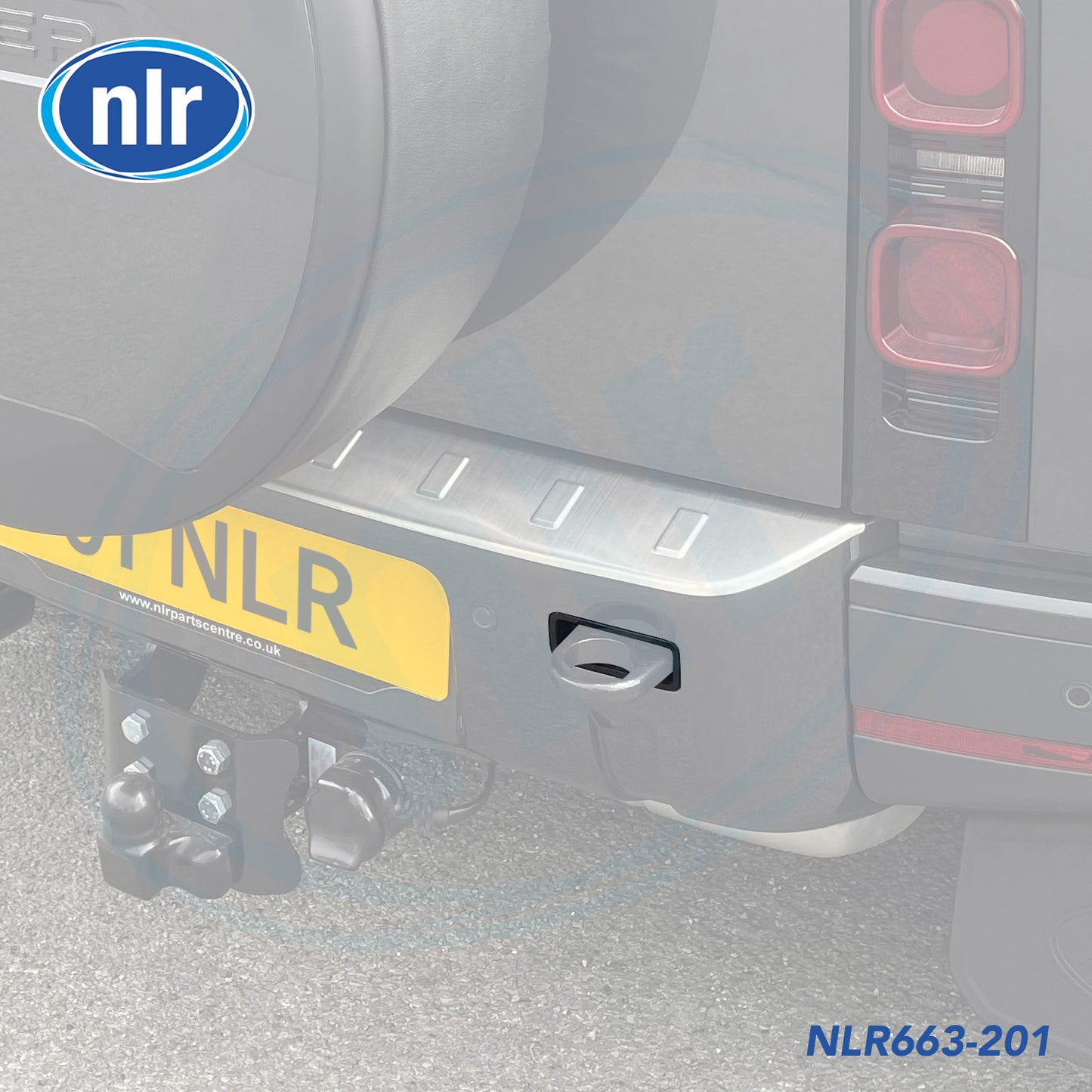 Aftermarket Tow Hook Covers (PAIR) Fits Land Rover Defender 2020+ (L663) - 201