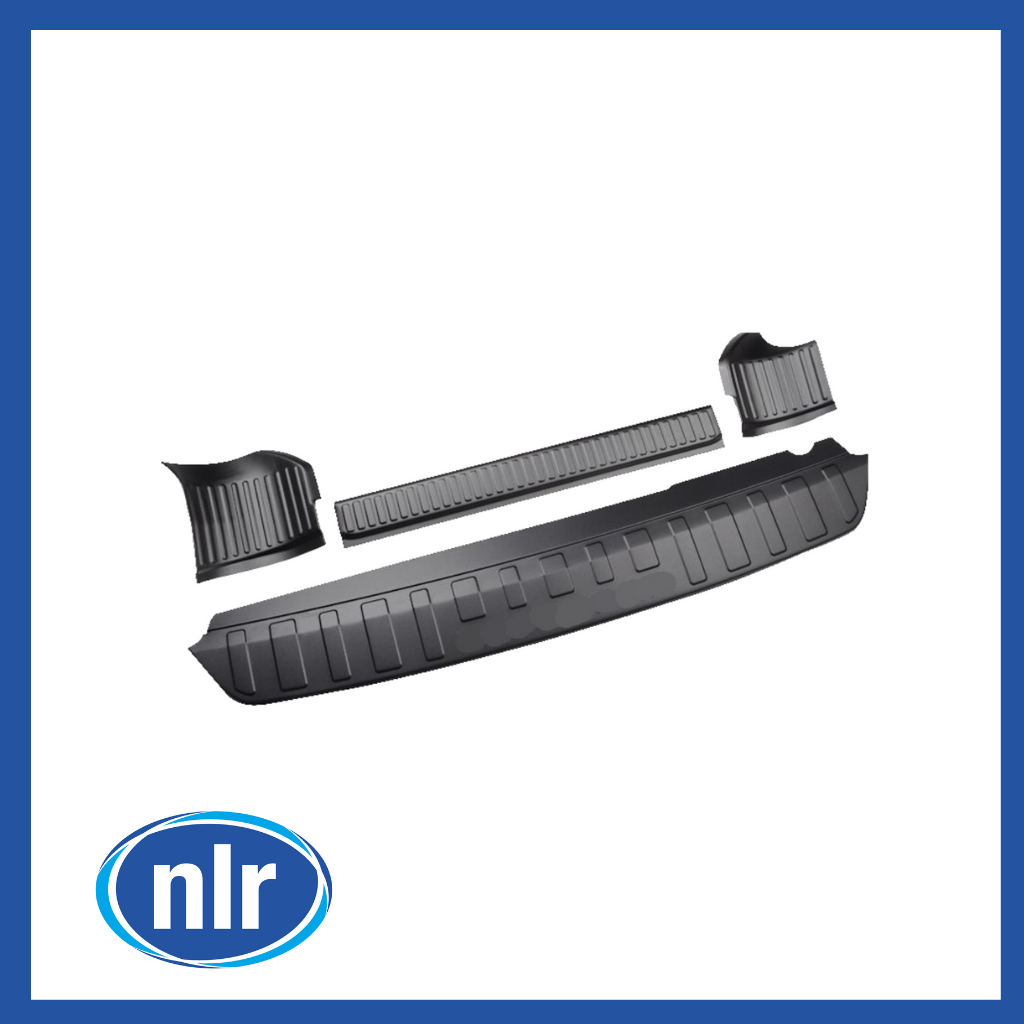 Aftermarket Rear Door Internal Protector Set Fits Land Rover New Defender 2020+ (L663) - Black - 264