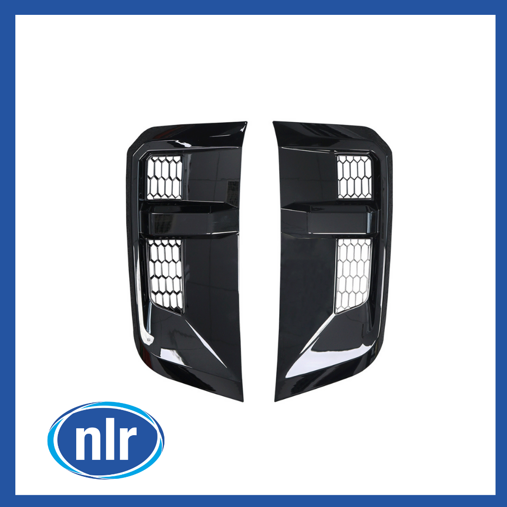 Aftermarket Side Vent Set Fits Land Rover Defender 2020+ (L663) Gloss Black - 353