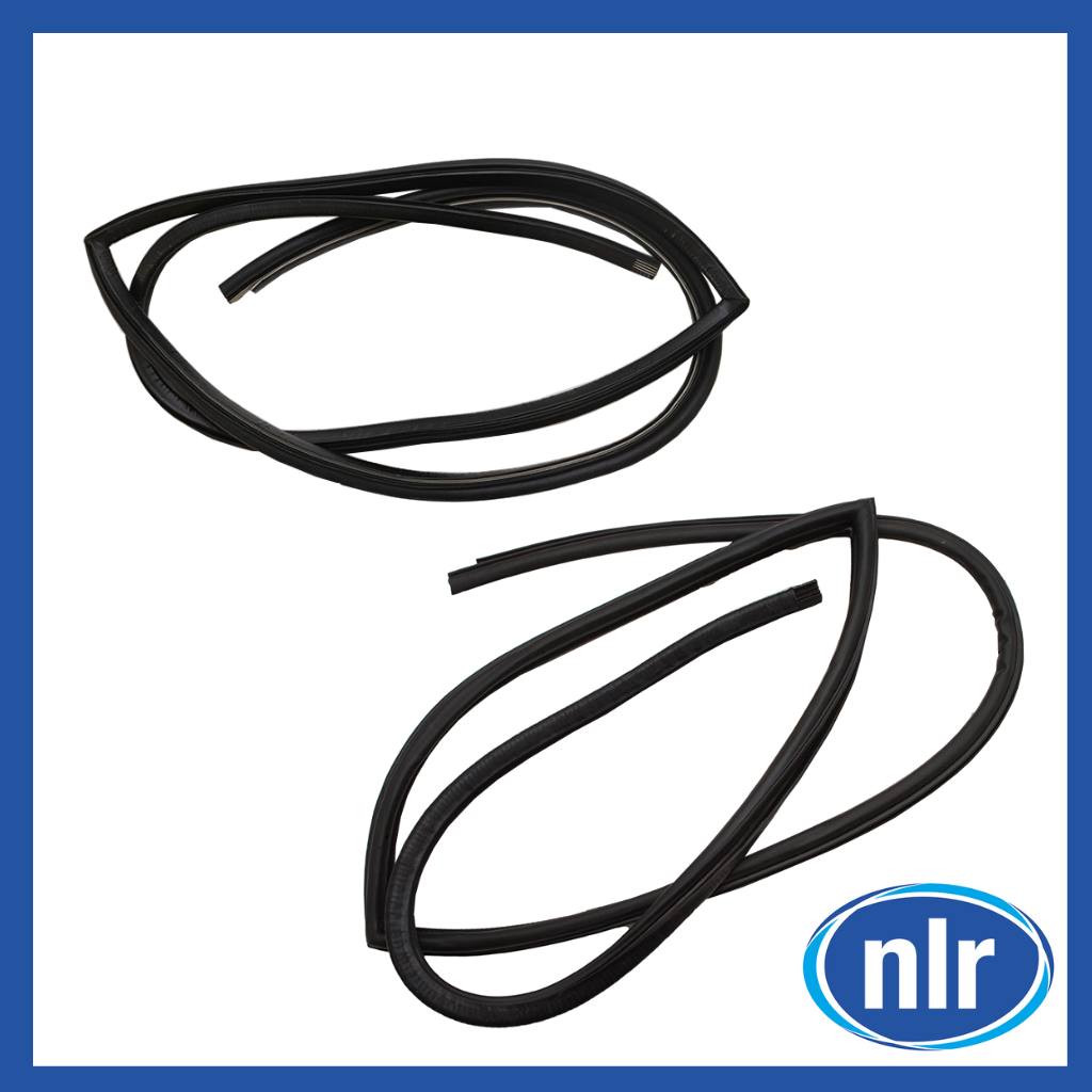 Front Door Rubber Seal Set for Land Rover Defender 90 110 130 - LR077687 & LR077686