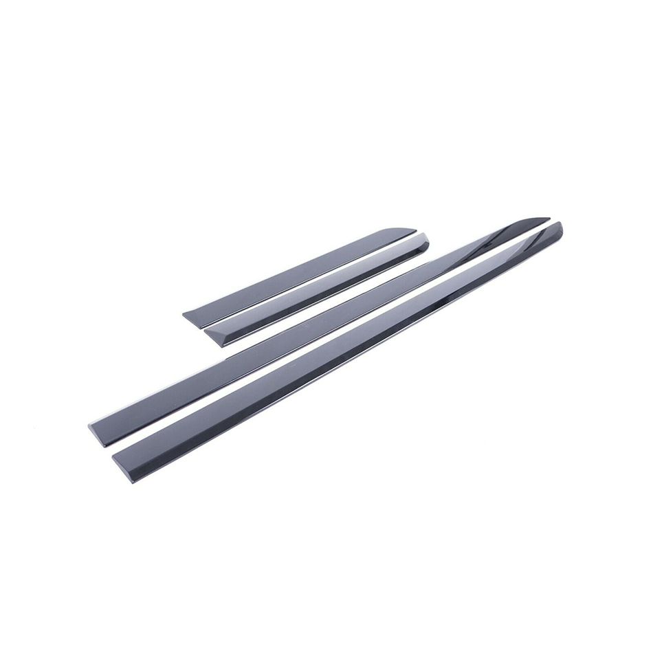 Land Rover Discovery 5 2016 - 2021 Door Moulding Rubbing Protection Strips Black