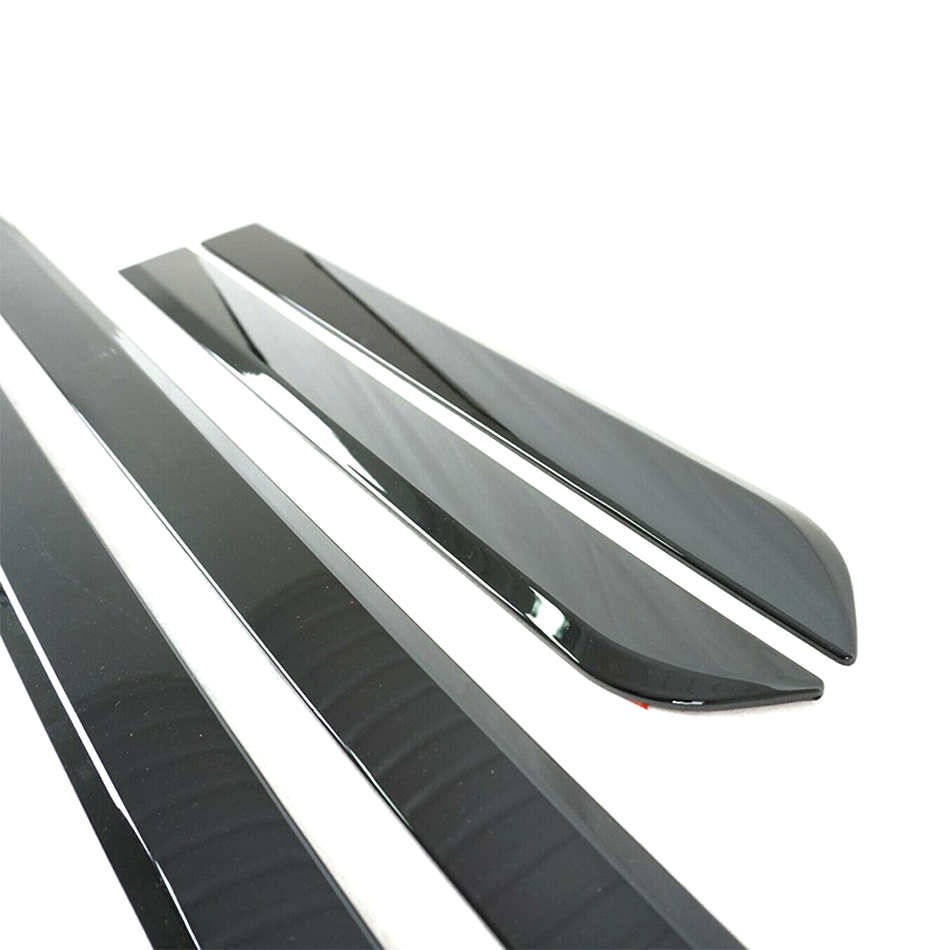 Land Rover Discovery 5 2016 - 2021 Door Moulding Rubbing Protection Strips Black
