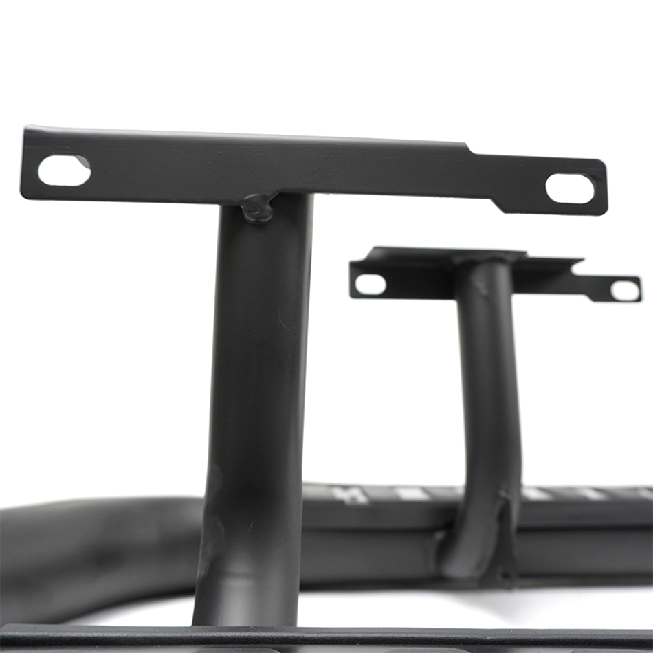 Classic Defender 110 Side Steps Tubular All Black - E109