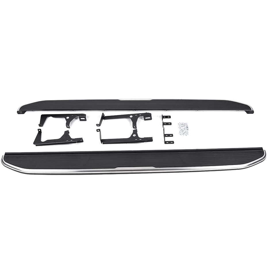 Range Rover Evoque 2020 Side Steps Running Boards Black/Silver