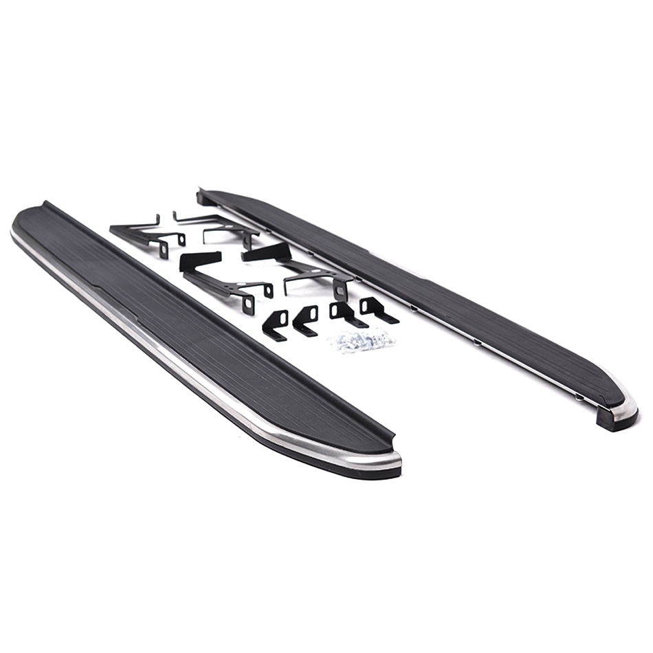 Range Rover Evoque 2020 Side Steps Running Boards Black/Silver
