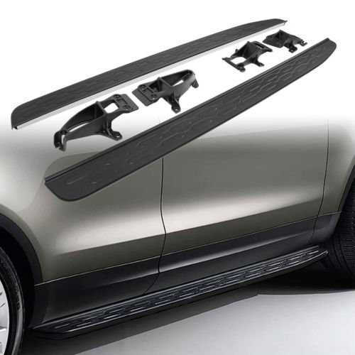 Land Rover Discovery 5 2016+ Running Boards Side Steps All Black for L462 - E131B
