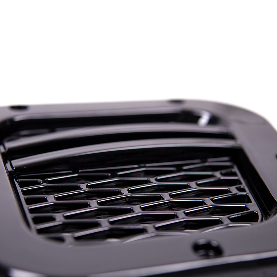 Side Wing Vent Intake Upgrade SVX XS Style Gloss Black for Land Rover Defender - E12
