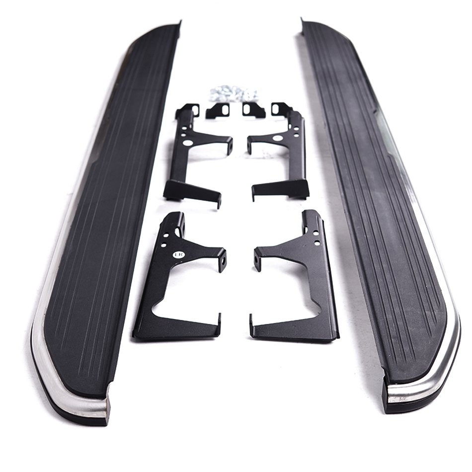 Range Rover Evoque 2020 Side Steps Running Boards Black/Silver