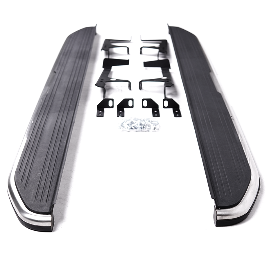Range Rover Evoque 2020 Side Steps Running Boards Black/Silver