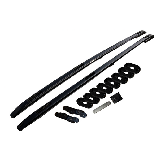 Roof Rails Aluminium Bars/Rack Gloss Black for Land Rover Discovery 5 - E88