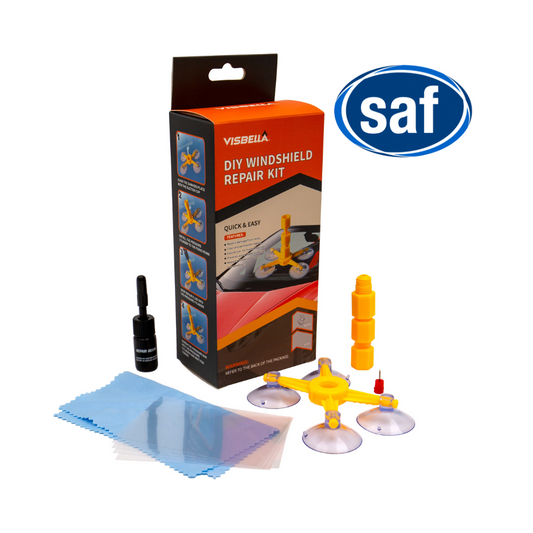 Visbella DIY Windshield Repair Kit Small Chip and Crack Repair 1 Person Job