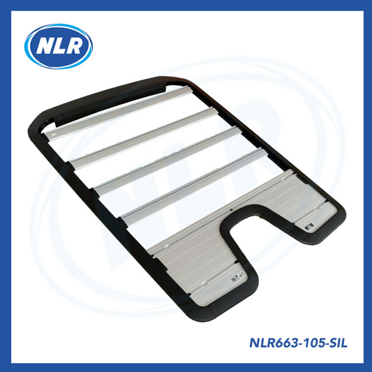 Aftermarket Expedition Style Silver Roof Rack Fits Defender 90 2020+ (L663) Aftermarket UK 105-SIL