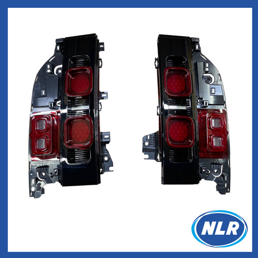 Aftermarket Rear Brake Light Cluster - Red Direct Replacement for Land Rover Defender (L663) –  122-Red