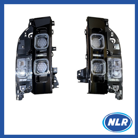 Aftermarket Rear Brake Light Cluster - White Direct Replacement for Land Rover Defender (L663) –  122-WHI