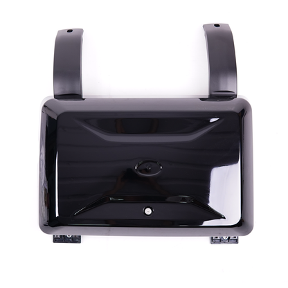 Defender L663 Side Box Black Mounted Storage - E924