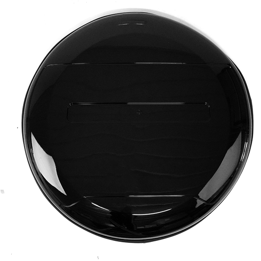 Defender L663 Spare Wheel Cover Rear Mounted Gloss Black - E604