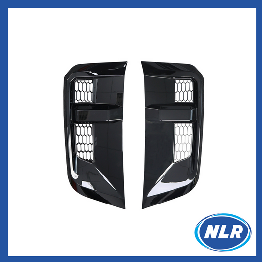 Aftermarket Side Vent Set Fits Land Rover Defender 2020+ (L663) Gloss Black - 353