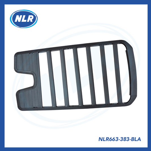 Aftermarket Expedition Style Black Roof Rack Fits Defender 130 2020+ (L663) Aftermarket UK - 383-BLA