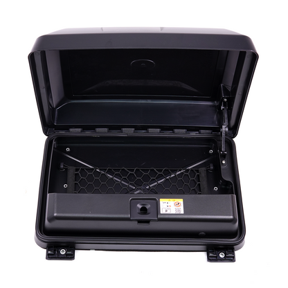 Defender L663 Side Box Black Mounted Storage - E924