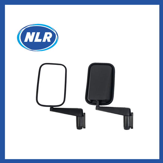 Door Wing Mirrors With Arms (Pair) for Classic Defender - E814