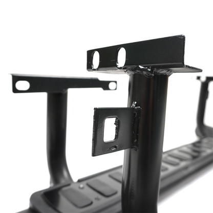 Classic Defender 90 Side Steps Tubular All Black - E215