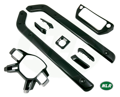 Defender L663 Interior Trim Insert Kit All Black - E904