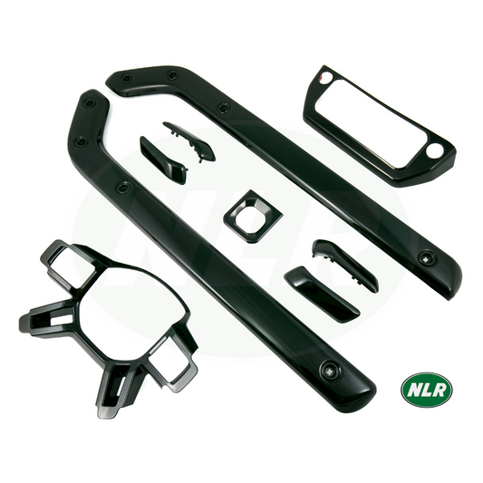 Interior Trim Insert Kit All Black for Defender L663 - E904