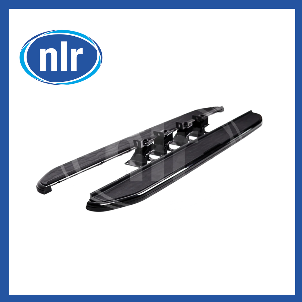 Black Aftermarket Side Steps For Land Rover Discovery Sport
