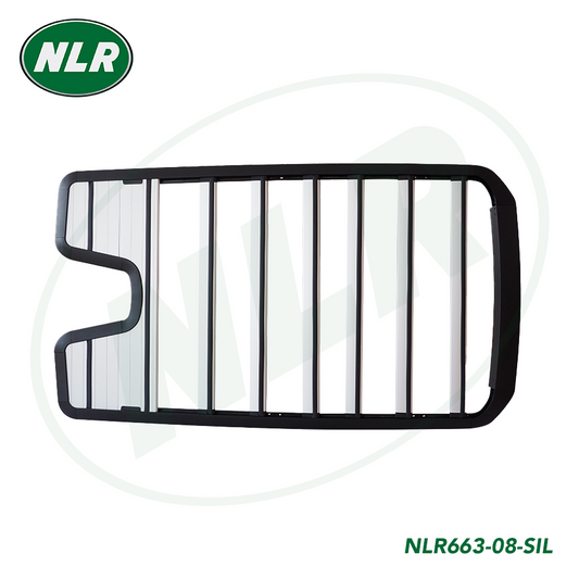 Expedition Style Silver Roof Rack Fits Defender 110 2020+ (L663) Aftermarket UK 08-SIL