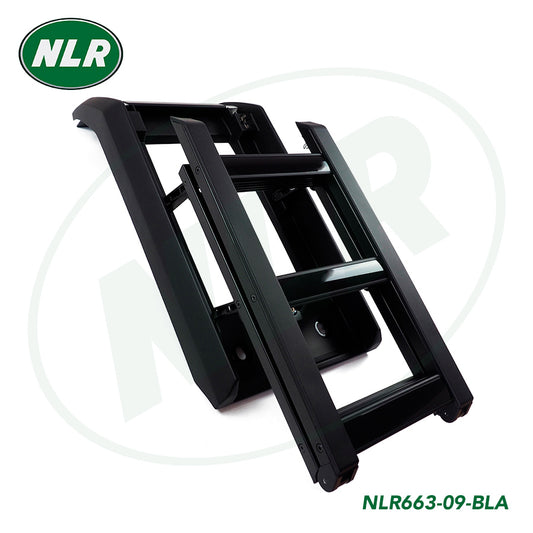 Side Folding Ladder For New Defender 2020+ (L663) - Black - 09-BLA